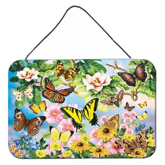 8 x 12 in. North American Butterflies Wall or Door Hanging Prints