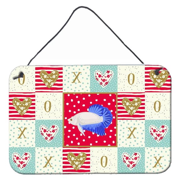 8 x 12 in. Plakat Betta Love Wall or Door Hanging Prints