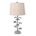 thumbnail image 1 of 8" x 12" x 28" Gray, Rustic, Flowering Tree - Table Lamp, 1 of 2