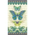thumbnail image 1 of 8 x 15 in. Counted Cross Stitch Kit - Peacock Butterflies - 14 Count, 1 of 1