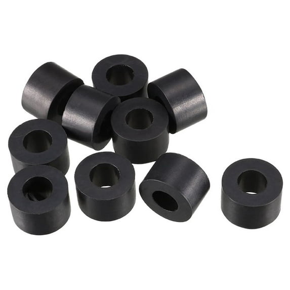 Unique Bargains 8 x 16 x 10mm O-Ring Hose Gasket Flat Rubber Lot for Grommet 10Pcs