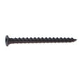thumbnail image 1 of #8 x 2-1/2" Black Phosphate Steel Coarse Thread Square Drive Bugle Head Drywall Screws DWSCR-140, 1 of 1