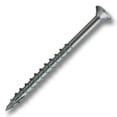 thumbnail image 1 of #8 x 2-1/4 in. Zinc Square Drive Flat-Head Coarse Thread with Nibs Self-Tapping 1000 Per Box, 1 of 1