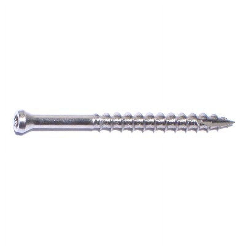 8 x 2" 304 Stainless Star Drive Trim Head Screws WSTSS029 (30 pcs.)