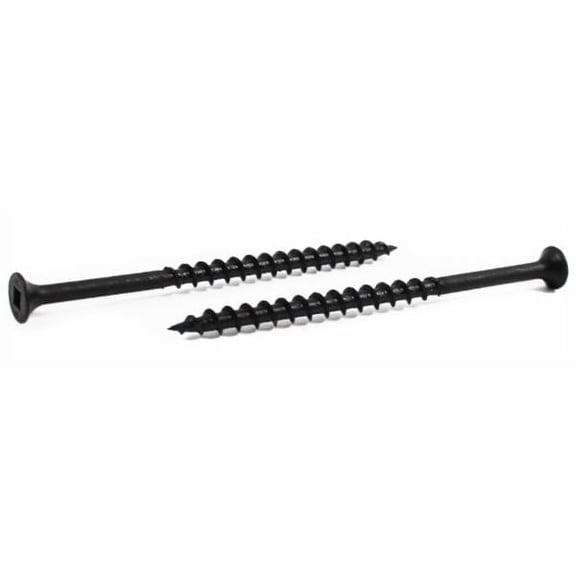 #8 x 2" Coarse Drywall Screws / Square / Bugle Head / Steel / Black Phos - 2000 Piece Carton