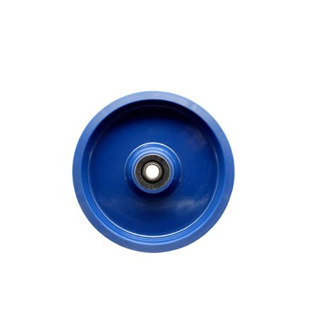 8" x 2" Solid Polyurethane Wheel Only with Roller Bearing - 1/2" Bore - 1400 lbs Capacity per Wheel - Service Caster Brand