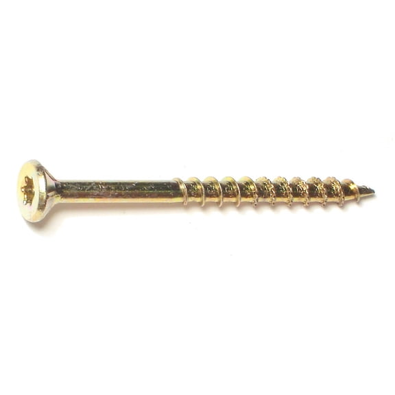 #8 x 2" Zinc Star Drive Nibs Bugle Head Wood Screws WSNBS-014 (50 pcs.)
