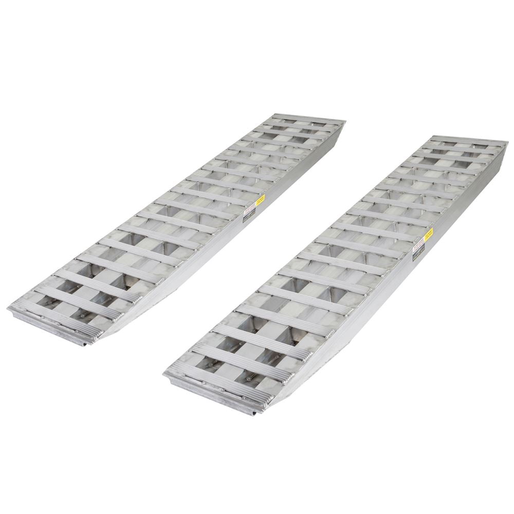 8' x 20in Step Deck Trailer Ramps 23,500 lb Double Pin-On Ends ...