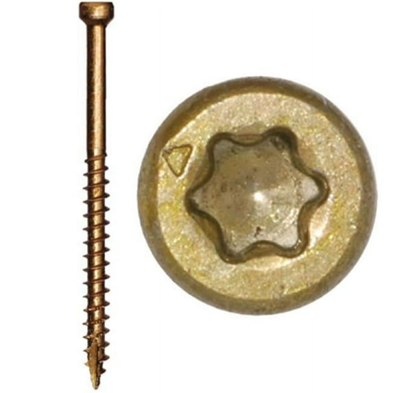 8 x 212 in. Star Drive Finish with Trim Head - 605 Per Pack