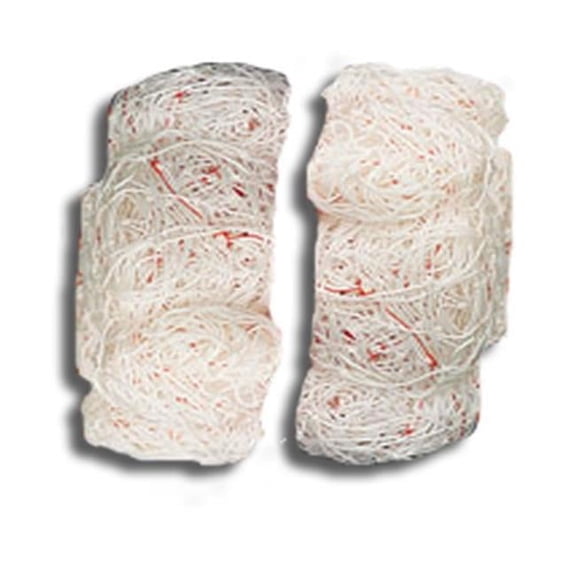 8 x 24 Official Size Soccer Net - 5mm Braid - White