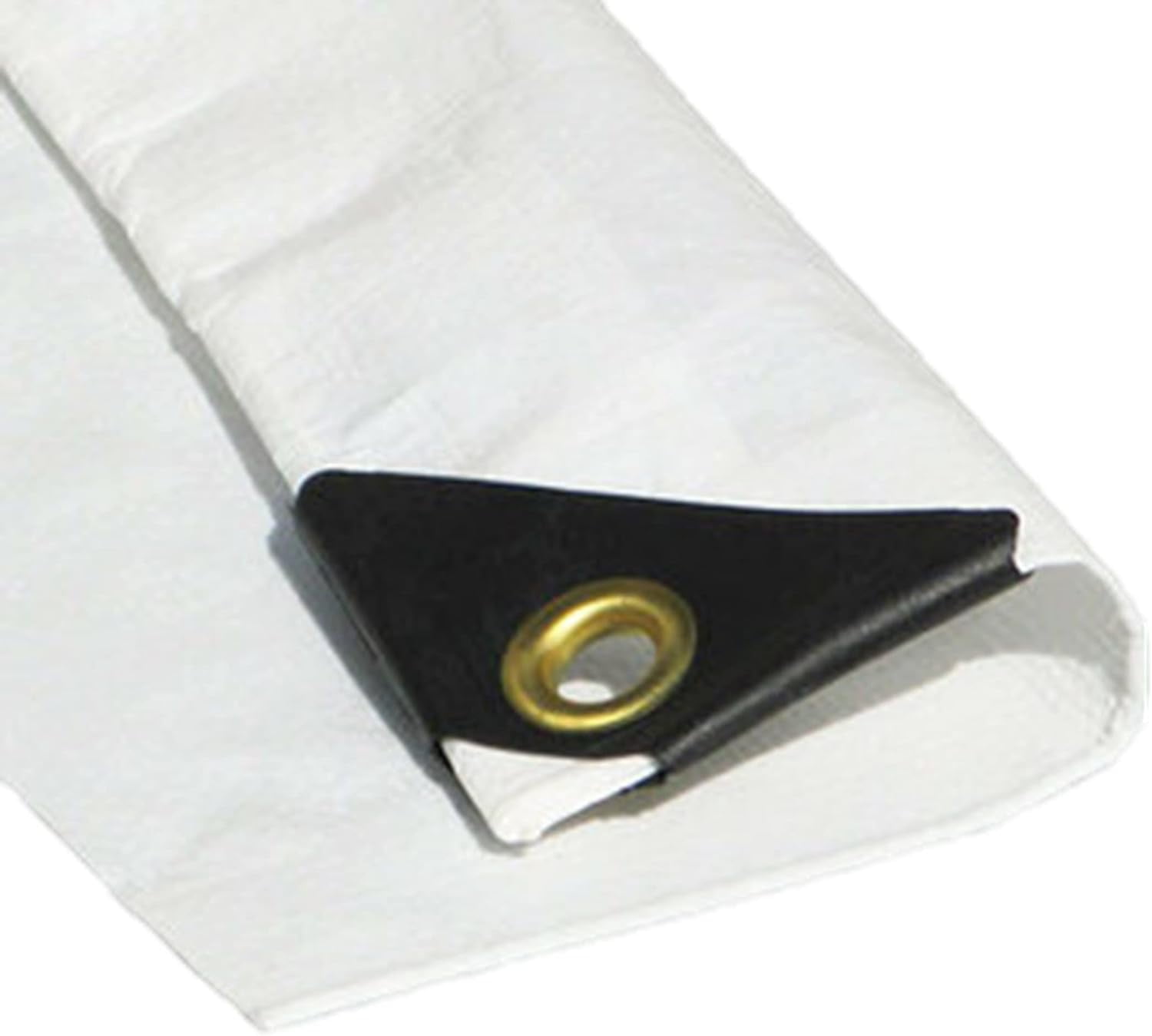 X1 Tarps 8x20 Foot Silver Heavy Duty Tarp - 12 Mil Thick, Waterproof, UV Resistant
