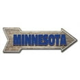 thumbnail image 1 of 8 x 24 in. Indoor & Outdoor Decor Direction Sticker Vinyl Wall Decals - Minnesota - 24 in., 1 of 1