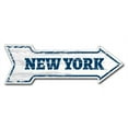 thumbnail image 1 of 8 x 24 in. Indoor & Outdoor Decor Direction Sticker Vinyl Wall Decals - New York 2 - 24 in., 1 of 1