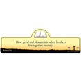 thumbnail image 1 of 8 x 24 in. Street Sign - Psalm 133-1 Bible Verse, 1 of 1