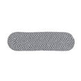 thumbnail image 1 of 8 x 28 in. Milton Houndstooth Tweed Stair Tread Mats, Navy - Set of 13, 1 of 1