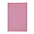 thumbnail image 1 of 8 x 28 in. Outdoor Houndstooth Tweed Magenta Rugs, 1 of 1