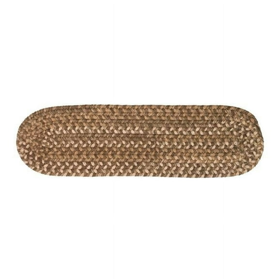 8 x 28 in. Westcott Stair Tread Mats, Brown