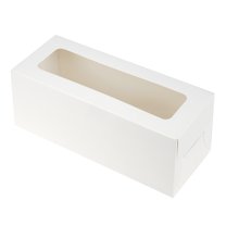 A1BakerySupplies Pine Stripe Kraft Gift Boxes - 4x4x4 Inches, 25 Pack