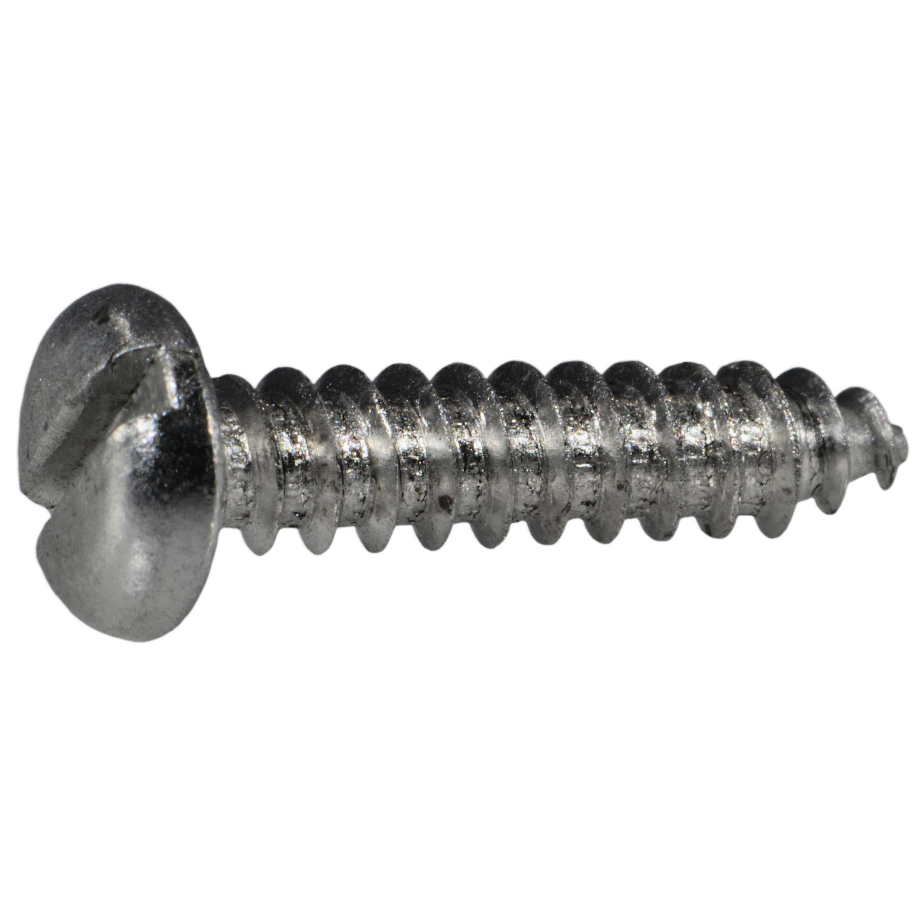 #8 x 3/4" Aluminum Slotted Pan Head Sheet Metal Screws (48 pcs.)