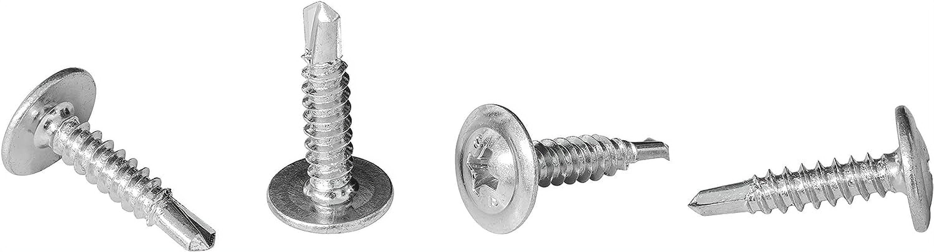 8 x 3/4" Phillips Modified Truss Head SelfDrilling Tek Screw, Zinc