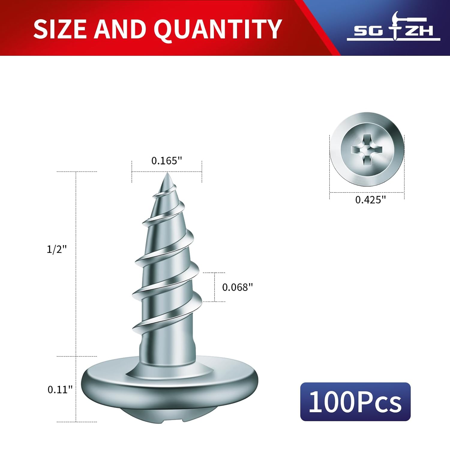 8 X 3 4 Wood Screw 8 X 3 4 Wood Screw