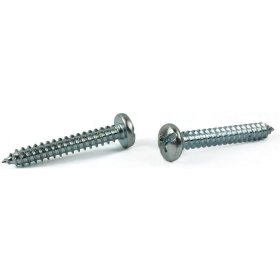#8 x 3/8" Type AB Self-Tapping Screws / Combo / Pan Head / Steel / Zinc - 10000 Piece Carton