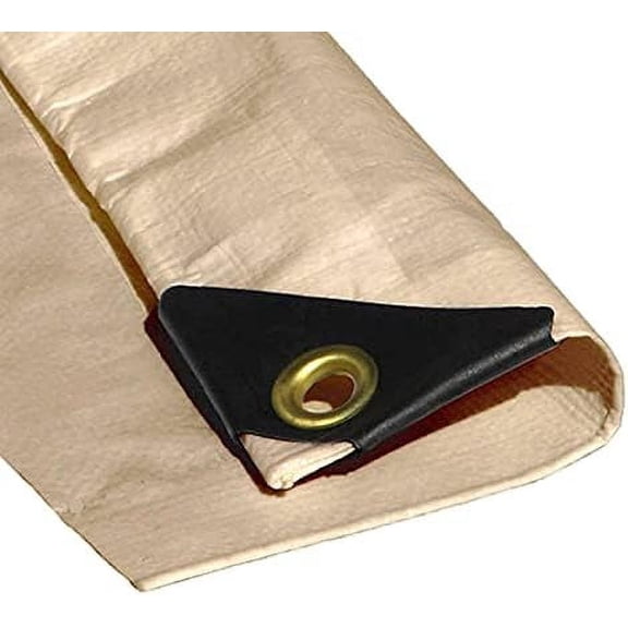 8 x 30 Beige/Tan 12 Mil Heavy Duty Tarp w/UV Protection by X1 Tarps$$Tools & Hardware Other