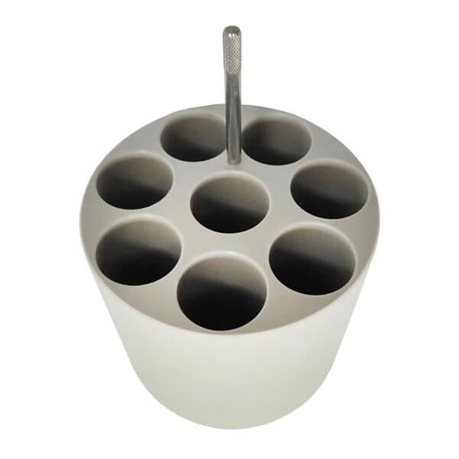 8 x 30 ml Rotor Rack for Round Bottom Tubes, 26 mm dia. RB - Pack of 2 ...