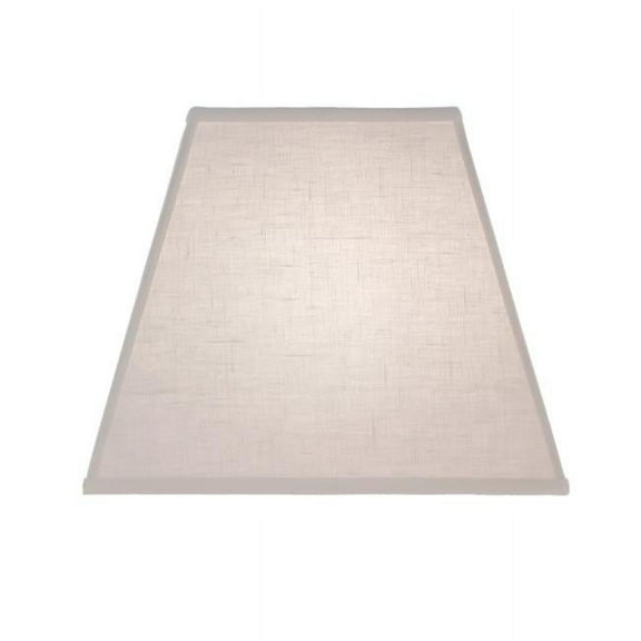 8 x 4 x 12 in. Hard Back Tapered Square Lamp Shade, Cream Aberdeen