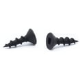 thumbnail image 1 of #8 x 5/8" Deep Thread Wood Screws / Square / Flat Head / Steel / Black Oxide / No Nibs - 12000 Piece Carton, 1 of 1
