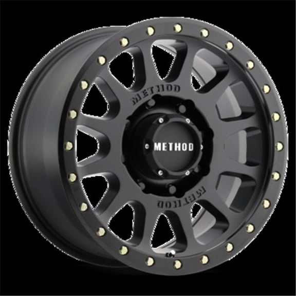 8 x 6.5 in. NV 17 x 8.5 in. Offset 4.75 in. Backspace HD Wheel - Matte Black