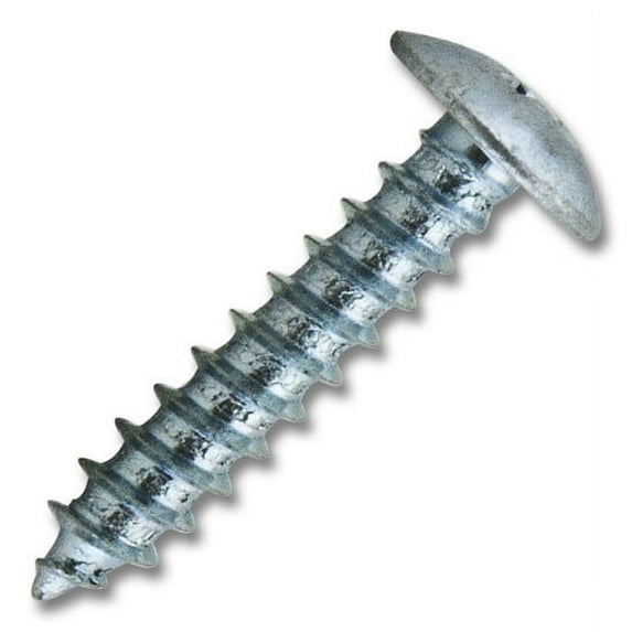 #8 x 7/16 in. Zinc Philips Truss Head Coarse Thread 1000 Per Box