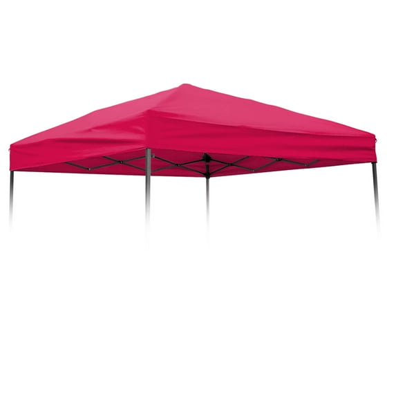 8' x 8' Replacement Canopy Top for 10' Slant Leg Square Gazebo (Dark Red)