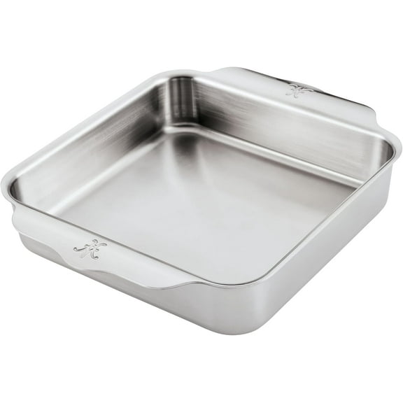 8" x 8" Stainless Steel Square Baker Pan
