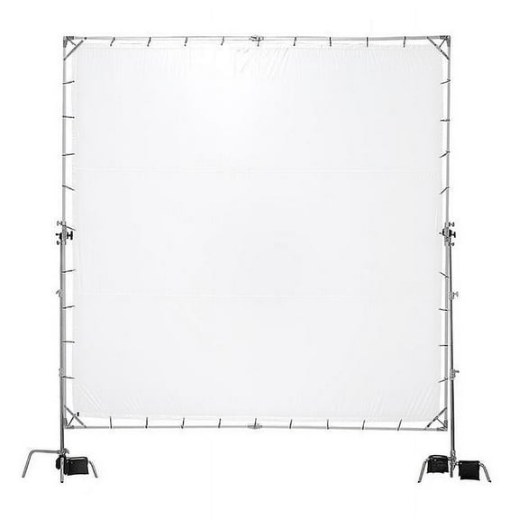 8 x 8 ft. Pro Studio Solutions Giant Sun Scrim - Collapsible Frame Diffusion Kit with Carry Bag