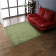 thumbnail image 1 of 8 x 8 ft. UBSL00111 Hand Knotted Gabbeh Wool Solid Square Area Rug, Green, 1 of 1