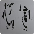 thumbnail image 1 of 8 x 8 in. Mibus Mid-Century Stencils - Greek Woman, 1 of 1
