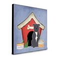 thumbnail image 1 of 8 x 8 x 0.625 in. Dog House Collection Staffordshire Bull Terrier Blue Artwork Panel Wall Decor, 1 of 1