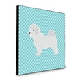 thumbnail image 1 of 8 x 8 x 0.625 in. Maltese Checkerboard Blue Artwork Panel Wall Decor, 1 of 1