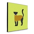 thumbnail image 1 of 8 x 8 x 0.625 in. Yellow-Throated Marten Green Artwork Panel Wall Decor, 1 of 1