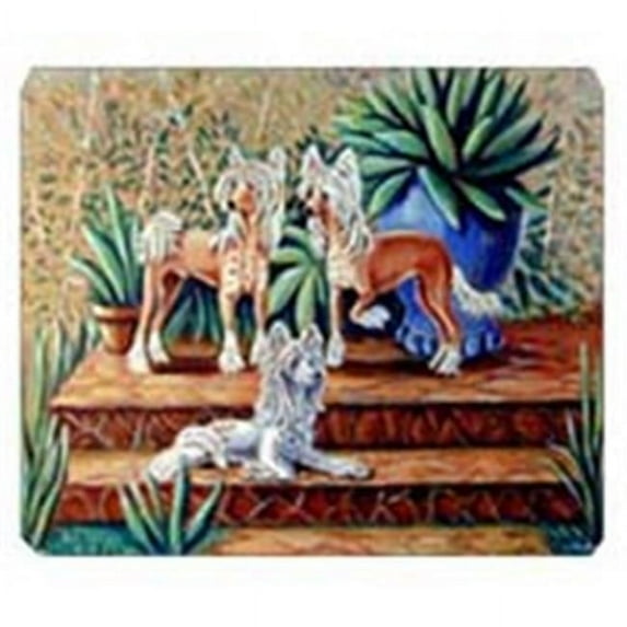8 x 9.5 in. Chinese Crested Mouse Pad, Hot Pad or Trivet