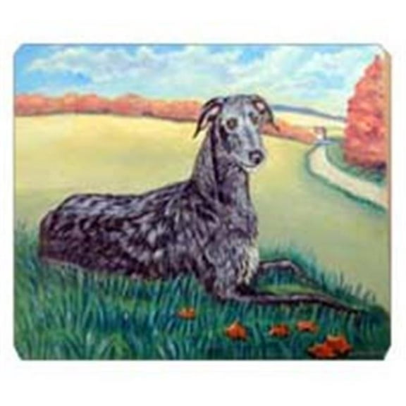 8 x 9.5 in. Scottish Deerhound Mouse Pad, Hot Pad or Trivet