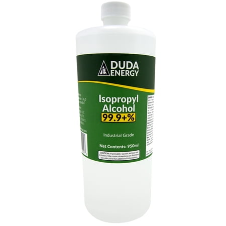 8 x 950ml Bottles of 99.9+% Pure Isopropyl Alcohol Industrial Grade IPA 2 Gallons Total