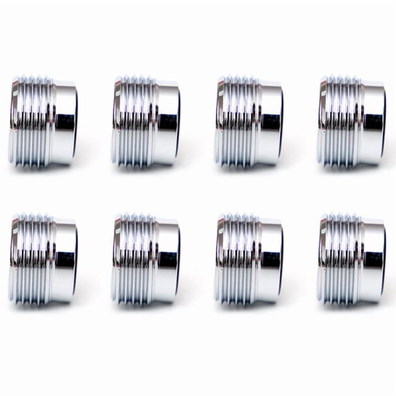 8 x DIN to yoke valve inserts-Silver