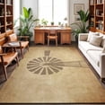 thumbnail image 1 of 8'x10' Area Rugs, Country Windmill Indoor Outdoor Area Rug for Living Room Bedroom, Farmhouse Vintage Rustic Farm Barn Washable Bathroom Rugs Kitchen Floor Carpet Mats Home Decor Aesthetic, 1 of 8