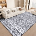 thumbnail image 1 of Cozylore 8'x10' Area Rugs for Living Room Modern Rug Soft Low Pile Non Slip Carpet Machine Washable Indoor Rug for Bedroom Dining Room, Gray, 1 of 6