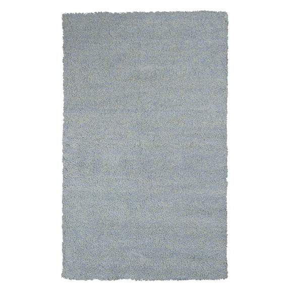 8'x10' Blue Heather Indoor Shag Rug