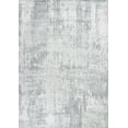 thumbnail image 1 of 8'x10' Dew Grey Hand Loomed Abstract Brushstroke Indoor Area Rug, 1 of 3