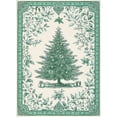 thumbnail image 1 of 8'x10'  Living Room Area Rug Christmas Large Bedroom Rugs Non Slip Washable Xmas Decoration Dining Room Throw Carpet Soft Low Pile Snowflakes Rugs for Holiday Festival Boho Rug for Nursery Kitchen, 1 of 9