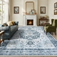 thumbnail image 1 of CHITOOMA 8'x10' Machine-washable Area Rugs for Living Room, Boho Area Rugs with Non-Slip Backing, Stain Resistant Non-Shed Carpet for Bedroom, Dining Room, Dorm, Office, 1 of 11